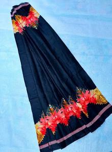 Soft & Comfortable 5 Hand Linen Cotton Lungi(5 Hand Stitched Rongdhonu Lungi)