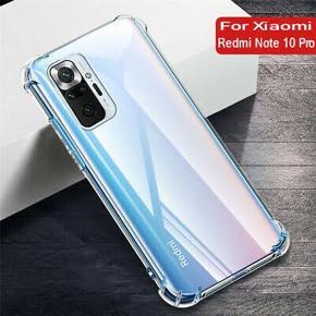 Soft Silicon Transparent bumper case back cover FOR Xiaomi Redmi note 10 Pro/Xiaomi Redmi Note 10 pro max