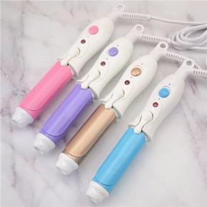 New in Portable Travel Mini Hair Curler Curling Iron Fast Small Tourmaline Ceramic Wavy Tong Hair Styling Tool d
