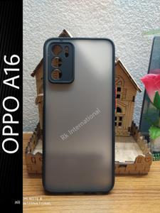 For OPPO A16 Shockproof Matte Finish case back cover