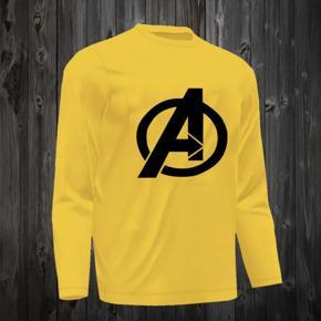 A Cicle Yellow  long Sleeve T-Shirt