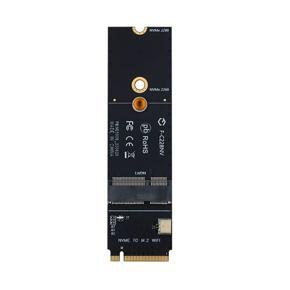 Wireless M.2 A+E Key Slot to M.2 M Key Wifi Bluetooth Adapter for Intel AX200 9260 Bcm94352Z Card NVMe PCI Express SSD