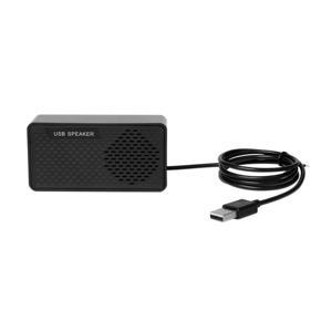 Computer USB Speaker, Portable USB Powered Dual Horn Speaker with 3W Output for USB2.0 Notebook PCs