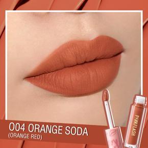 L01 PINK FLASH Melting Matte Waterproof Lipcream - O04 Orange Soda