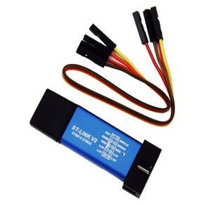 XHHDQES ST-Link V2 USB Dongle Programmer and Debugger Download for STM8 STM32 with Dupont Cable 2Pcs