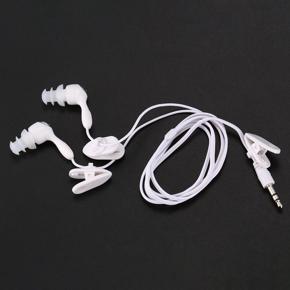 XHHDQES 2X Water Proof In-Ear Headphone Earphone for MP3 MP4 Underwater White