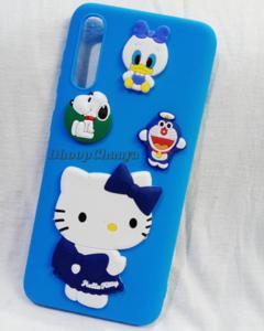 Samsung Galaxy A50 / Galaxy A50s / Galaxy A30s - Hello Kitty High Quality 3D Rubber Made Cute Cartoon Lovely Unique Design Soft Ladies Cover