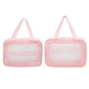 Clear Makeup Bag, Delicate Zipper Dirt Resistant Transparent Comestic Bag Large Capacity for Eyebrow Pencils for Outdoor