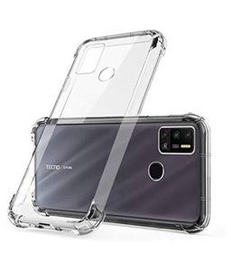 Soft Silicon Bumper Transparent Case Back Cover FOR TECNO Spark 6 Air