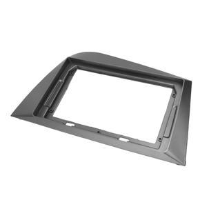 Radio Face Panel, Dash Mounting Fascia ABS Black for Car Parts