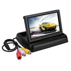 Backup Camera Monitor, Foldable 4.3 Inch LCD TFT High Definition Screen for Rear View Camera