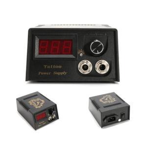 Professional Digital LCD Dual Tattoo Power Supply for Foot Pedal Switch Machine -