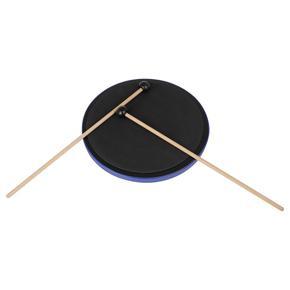 1 Pair Long Marimba Mallets and 1 Pair Rubber Mallets Sticks with Wood Handle for Percussion Bell Glockenspiel Marimba