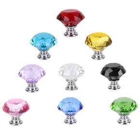 Drawer Handle Diamond Shape Creative Faux Crystal Diamond Shape Cabinet Knobs