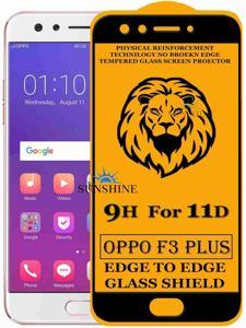 9H Full Glue Tempered Glass Screen Protector For Oppo F3 Plus