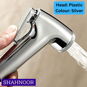 1 PC Bathroom Wash Bidet Shower Head Spring Curve Push Button Switch The Head Can Unpick and Hygienic Shower Bidet Sprayer