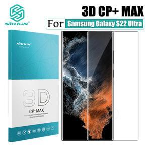 Nillkin 3D Full Cover Tempered glass for Samsung Galaxy S22 Ultra Screen Protectors Anti-glare Explosion-Proof Protective Tempered Glass Film