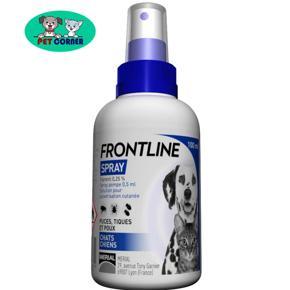 Frontline Spray Cats & Dogs Flea & Tick Treatment 100ml