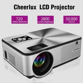 Cheerlux C9 LCD Projector Home Entertainment Commercial
