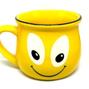 Stylish and emoji ceramic mug- 1 pcs