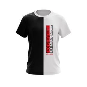 Rebel Patta Half Sleeve T-Shirt for Men