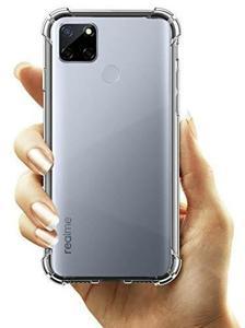 For Realme C12/Realme Narzo 20 Soft Silicon Transparent case bumper clear back cover