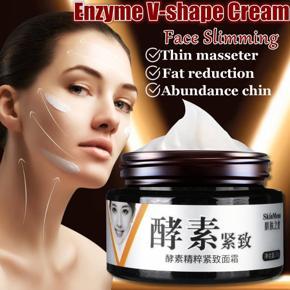 V-Shape Face Line Lift Firming Enzyme Collagen Cream Double Chin Cheek Slimming 30g -