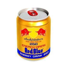 Energy Drink Red Blue , 250ml 24 pcs (Imported)