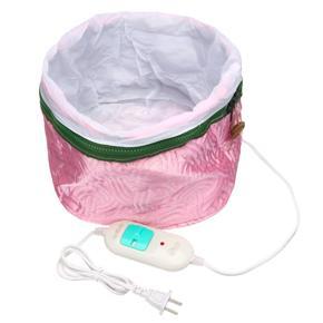 Heating Steam Electric Appliances Hair Cap Steamer Hat Styling Beauty Care Detachable - Pink