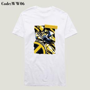 wolverine white Half Sleeve T-Shirt For Men's