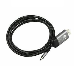 Type C USB-C to HDMI cable UHD 4K 60Hz for Surface Book 2 /Go /Studio 6.6FT - Black