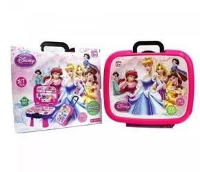 Disney Princess 4in1 Play Standing Luggage Doctor Playset -37pcs