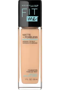 Maybelline New York Fit Me Matte Poreless Foundation- Nude Beige