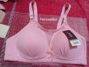 1 pcs blauj bra ferrywalibd cotton Bra for Women Stretchable and comfortable Guddi / Deshi Bra for girls Women  Girls Women wear Aci net bra comfortable net bra stylish net bra Semis bra sports bra co