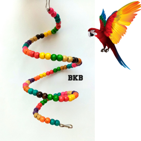 Bird Ladder toy, Parrot Ladder Swing Bridge lovebird coniur Parrot Swings,Ladders for Pet Trainning