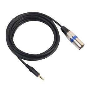 3m 3.5mm Stereo Jack Plug To 3 Pin XLR Male Cable Microphone Audio Record