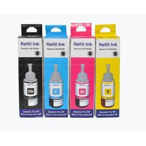 Ink For L110, L220, L210, L360, L365, L555, L565, 4PCS (1 Set) Tri Color Ink Cartridge (Magenta, Cyan, Black, Yellow)