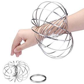 New Flow Arm Rings-Kinetic Toy 3D Magic Bracelet Ring Dynamic Motion Science Toy