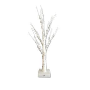 Leno White birch  lamp in living room Living room decoration Simu-lation  light night light