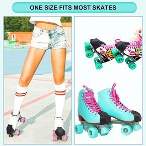 6 Pcs Toe Cap Guards Protectors Leather Roller Skate Cap Protectors Artificial Leather Roller Skate Cap