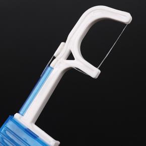 QUANBU 2X Dental Floss Holder Durable Replacement Plastic Portable Organizer Dental Floss Rack Holder for Oral Clean Teeth Care