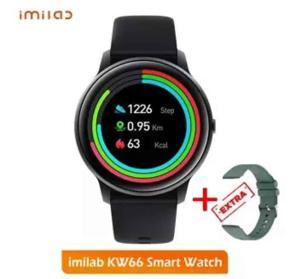 Xiaomi IMILAB Smart Watch KW66 3D HD Curved Screen - Black