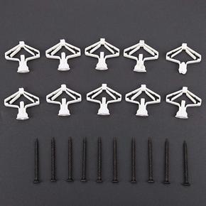ARELENE 30 Piece Set 3.5 x 50 Aircraft Expansion Tube Hollow Wall Curtain Gypsum Board Expansion Screw Anchor Bolt Up