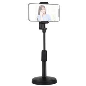 （Ready Stock）PULUZ Round Base Desktop Mount for LED Ring Video Light, Adjustable Height: 18cm-28cm