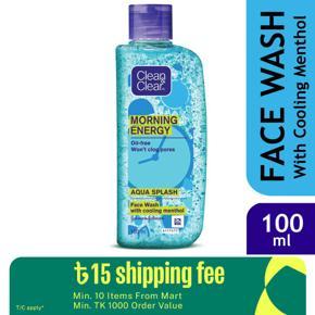 Clean & Clear Morning Energy Aqua Splash Face Wash 100ml