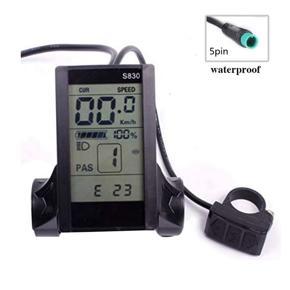 36/48V S830 Lcd Display Panel Meter 22A Square Wave Controller for 500W Motor with Multifunction Cycling Parts