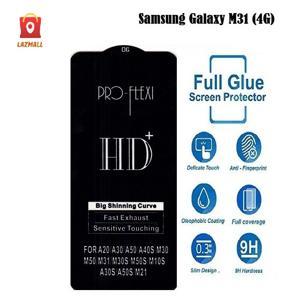 Samsung Galaxy M31 OG Type Tempered Glass Screen Protector (Better than 6D/9D/11D)- Black