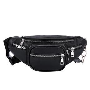 Unisex Sports Canvas Waist Bag Fanny Casual Chest Packs for Women Men Portable Travel Shoulder Crossbody Bags bolsas feminina#25