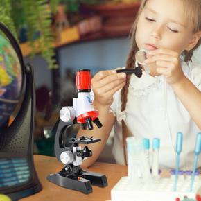 Children's Microscope Primary School Students Fun To Make Experimental Toys Educational Set Early Education Science Equipment
