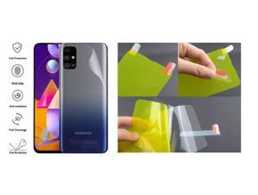 Samsung Galaxy A51 Crystal Clear Back Skin (Gel Poly not Glass) 3D Real Transparent Skin Glossy Finish